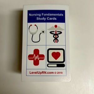 Level Up RN Nursing Fundamentals flash cards